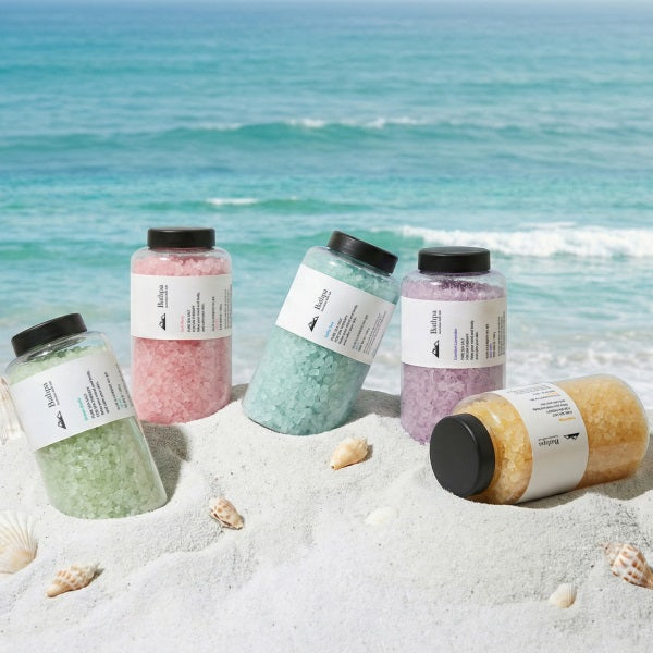 piyonna Bath Salt for Bathing and Foot Soak 1200g Cheveux & Soins corps Soin du corps Produit de bain