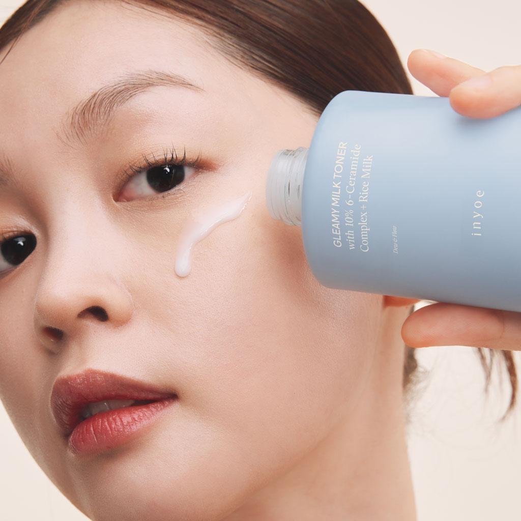 piyonna Inyoe Ceramide Rice Creamy Milk Toner 200ml Soins visage Coffret soin