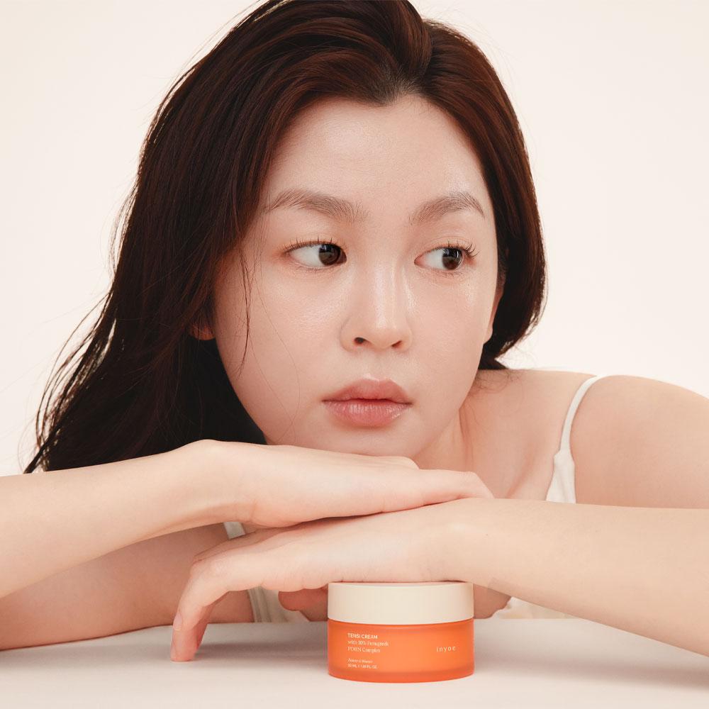 piyonna Inyoe Fenugreek PDRN Complex Tensy Cream 50ml Soins visage Crème