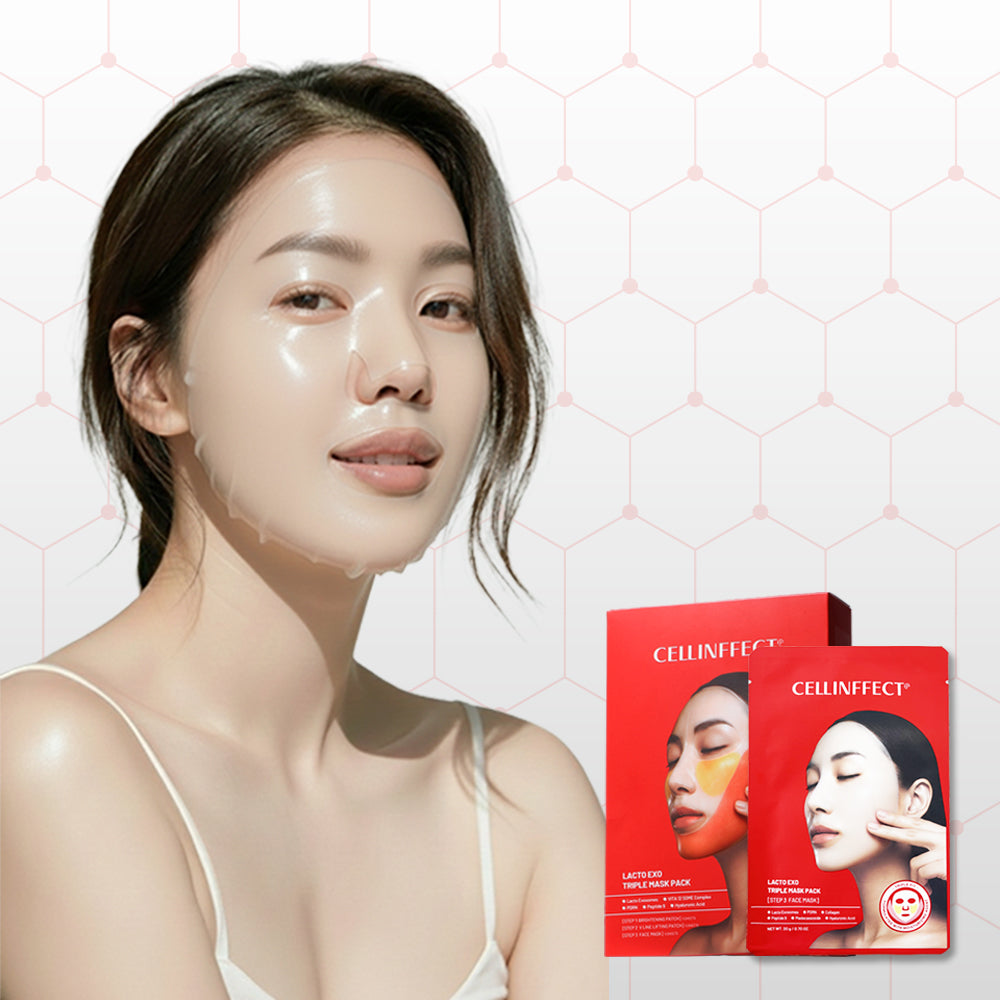 piyonna Cellinfect Lactoexo Face Mask Lacto Exosome 3 Billion High Moisture Hyaluronic Acid Soin de la peau Masque Patch visage