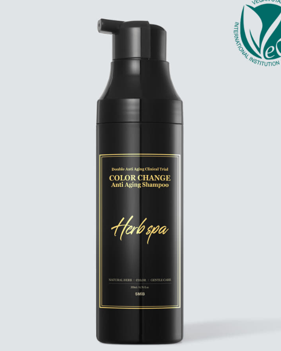 piyonna SMIB Vegan Herb Gray Hair Dye Shampoo Hair & Body Care Hair Care Shampoo