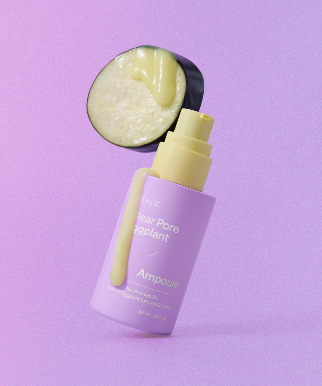piyonna Healic Clear Pore Eggplant Retinal Ampoule 30ml Face Care Serum