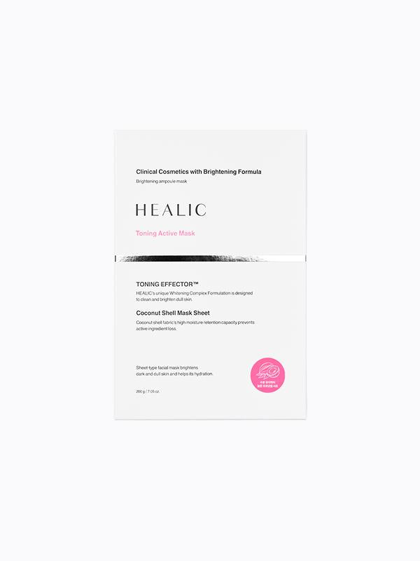 piyonna Hillic Toning Active Mask Pack 200g / 5pcs Face Mask Sheet Mask