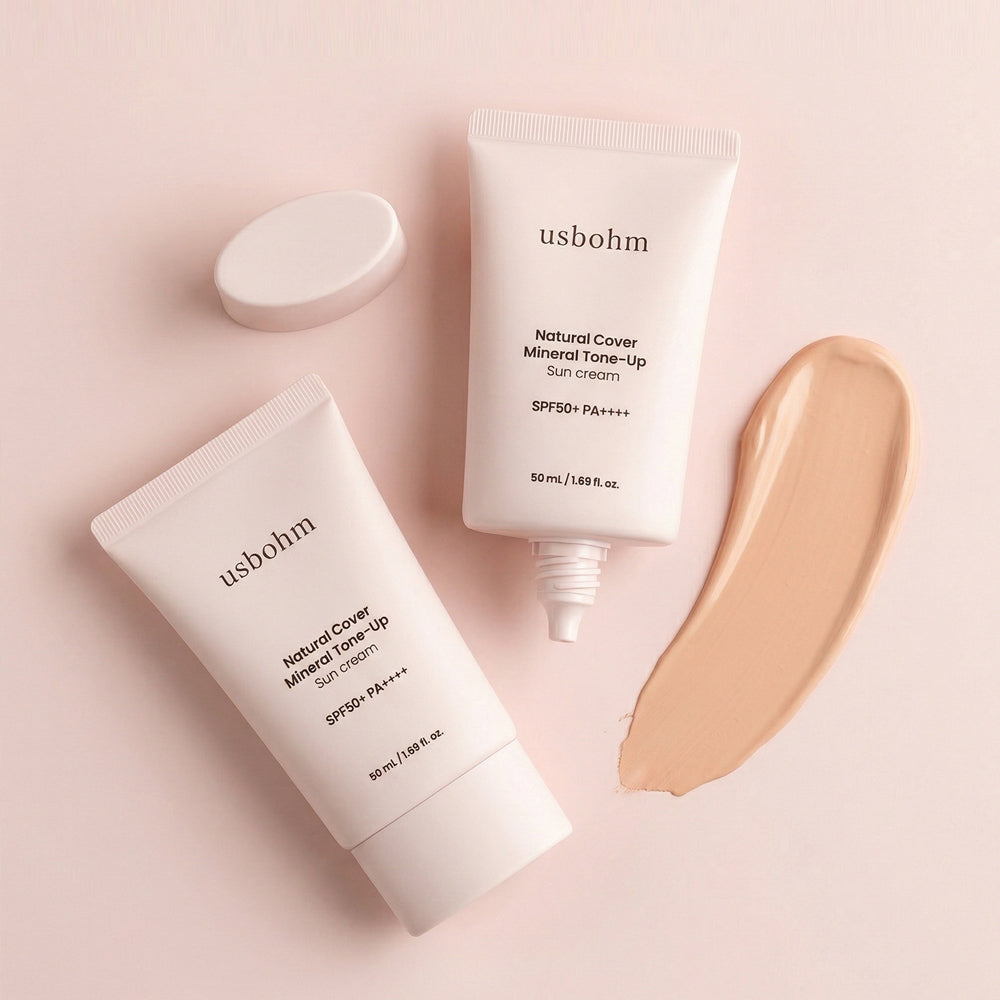 piyonna Crème solaire minérale teintée Natural Cover Solaire Crème solaire