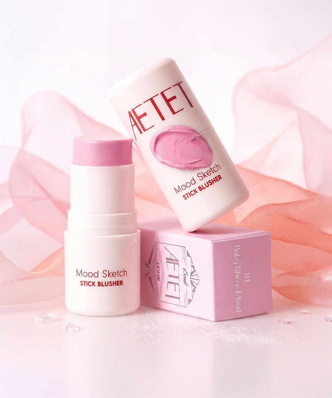 piyonna Idit Mood Sketch Stick Blusher Maquillage Joues Blush