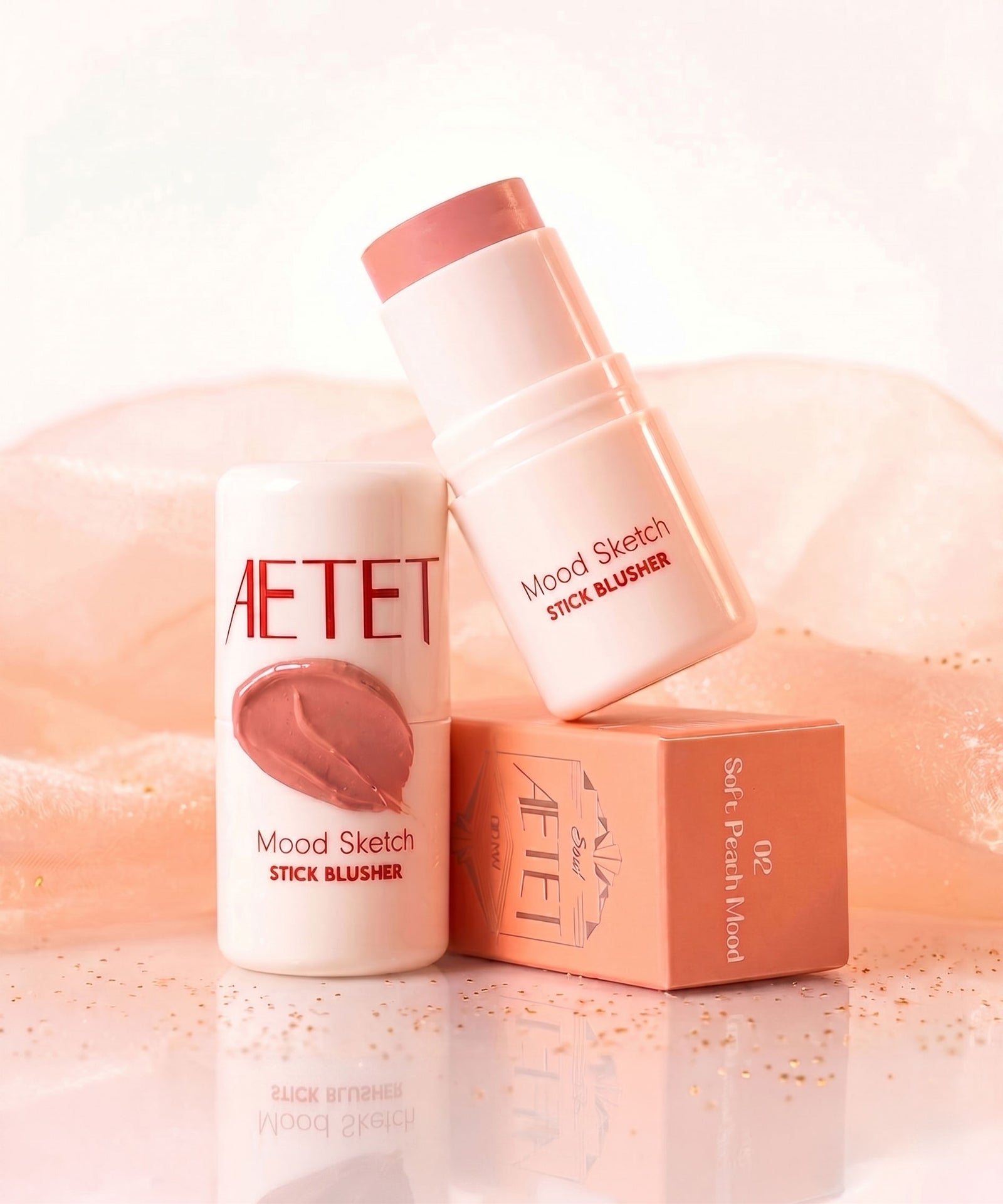 piyonna Idit Mood Sketch Stick Blusher Maquillage Joues Blush