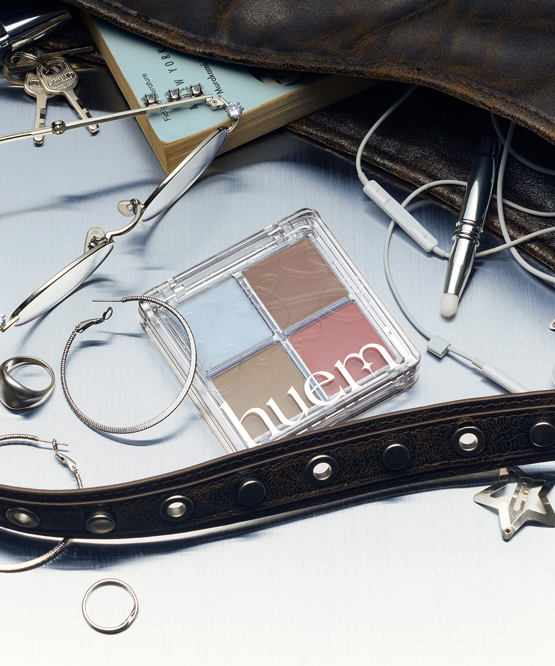 piyonna On The Go Face Palette Maquillage Blush & Contour Blush