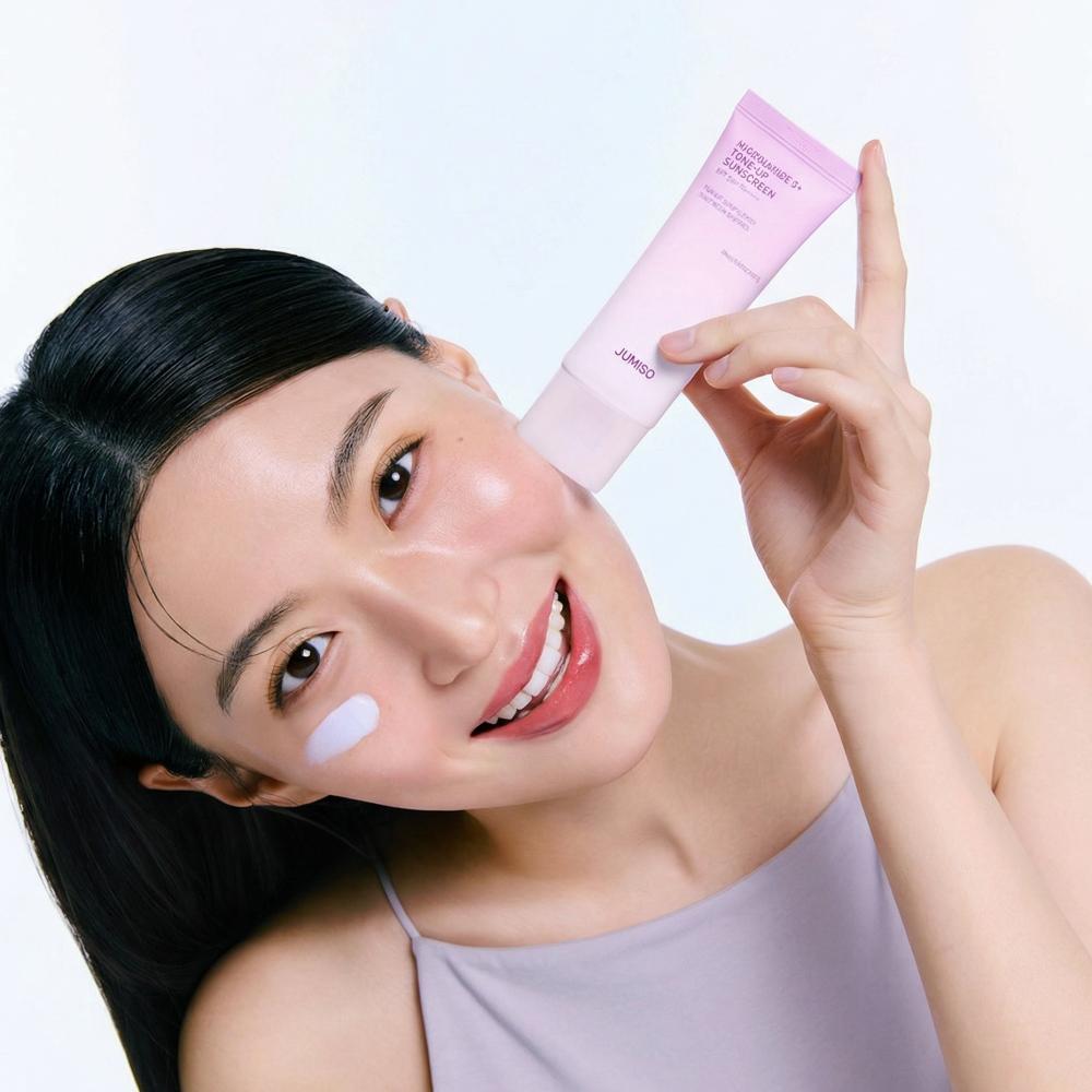 piyonna Jumiso Niacinamide + Tone-up Sunscreen SPF50+ PA++++ 40ml Sun Care Sun Lotion