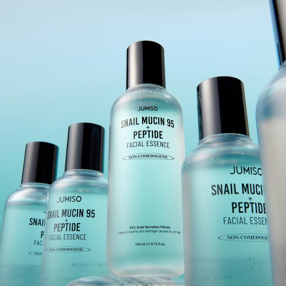 piyonna Jumiso Snail Mucin 95+ Peptide Facial Essence 140ml Soins visage Sérum