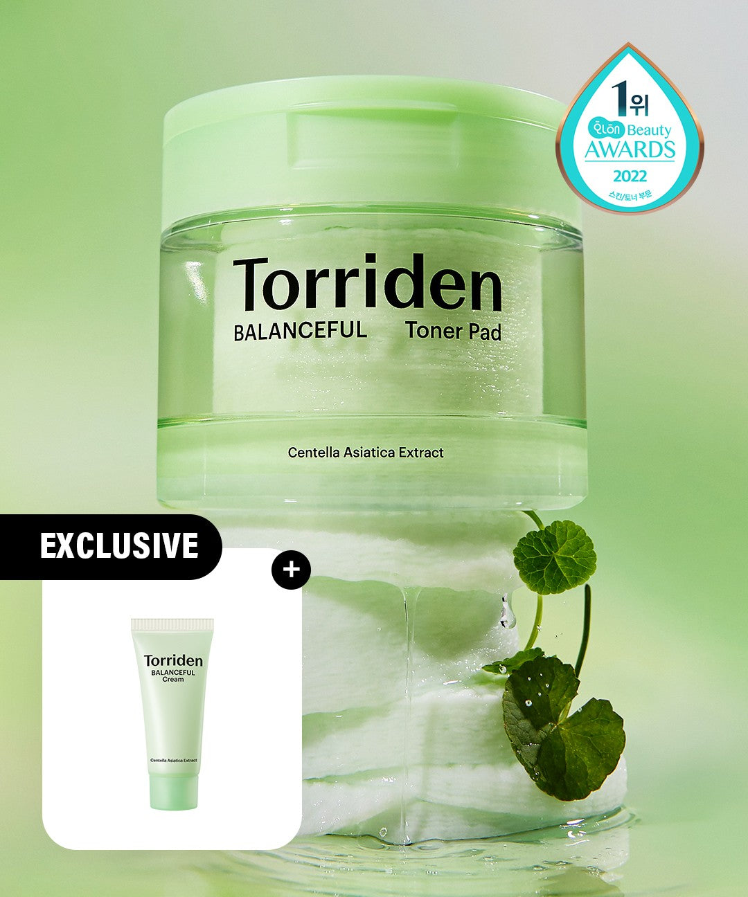piyonna Torriden BALANCEFUL Cica Toner Pad 60ea Soins visage Toner Pads tonifiants