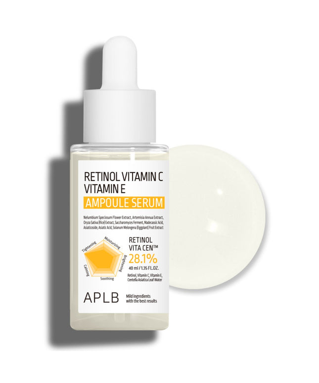 piyonna Retinol Vitamin C Vitamin E Ampoule Serum Face Care Serum
