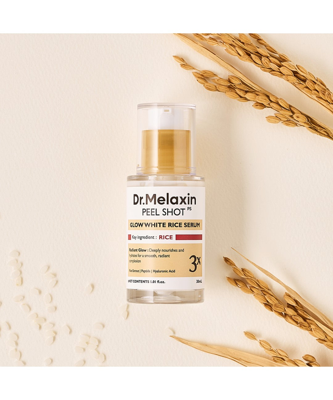 piyonna DR.MELAXIN Peel Shot Glow Rice Serum 30ml Face Care Cleanser Exfoliator