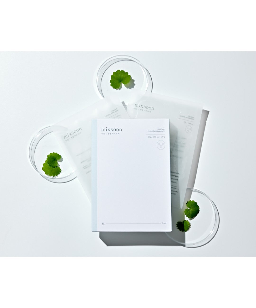piyonna Mixsoon Centella Soothing Mask 5ea Face Mask Sheet Mask