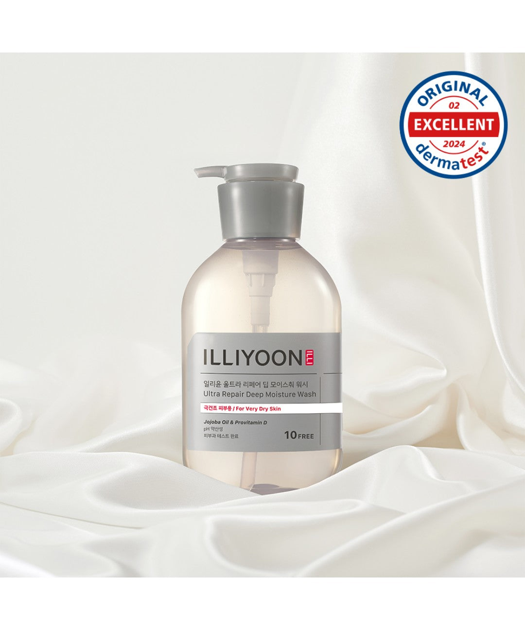 piyonna Illiyoon Ultra Repair Deep Moisture Wash 500ml Cheveux & Soins corps Soin du corps Gel douche