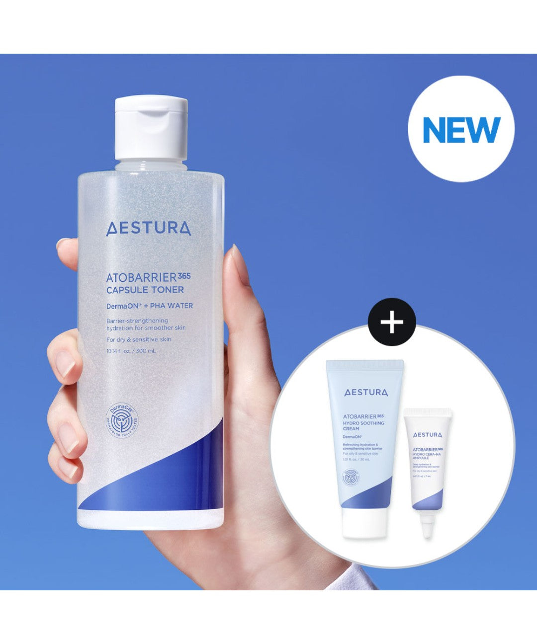 piyonna Aestura Atobarrier 365 Capsule Toner 300ml Face Care Toner Liquid Toner