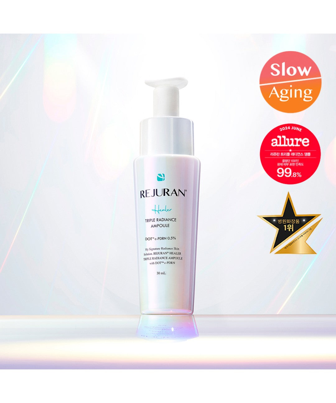 piyonna Rejuran Healer Triple Radiance Ampoule 30ml Face Care Serum