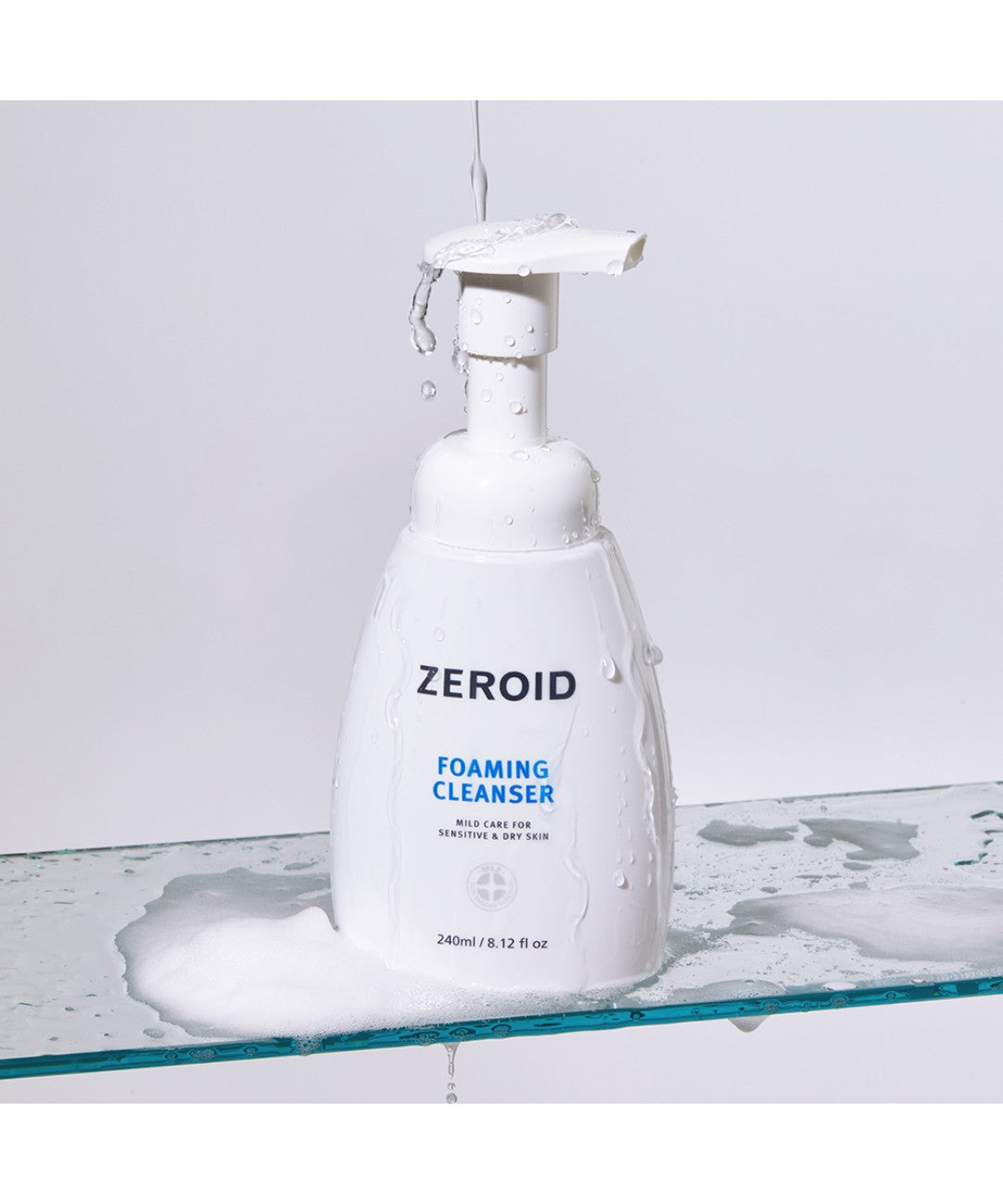 piyonna Zeroid Foaming Cleanser 240ml Soins visage Démaquillage Mousse nettoyante