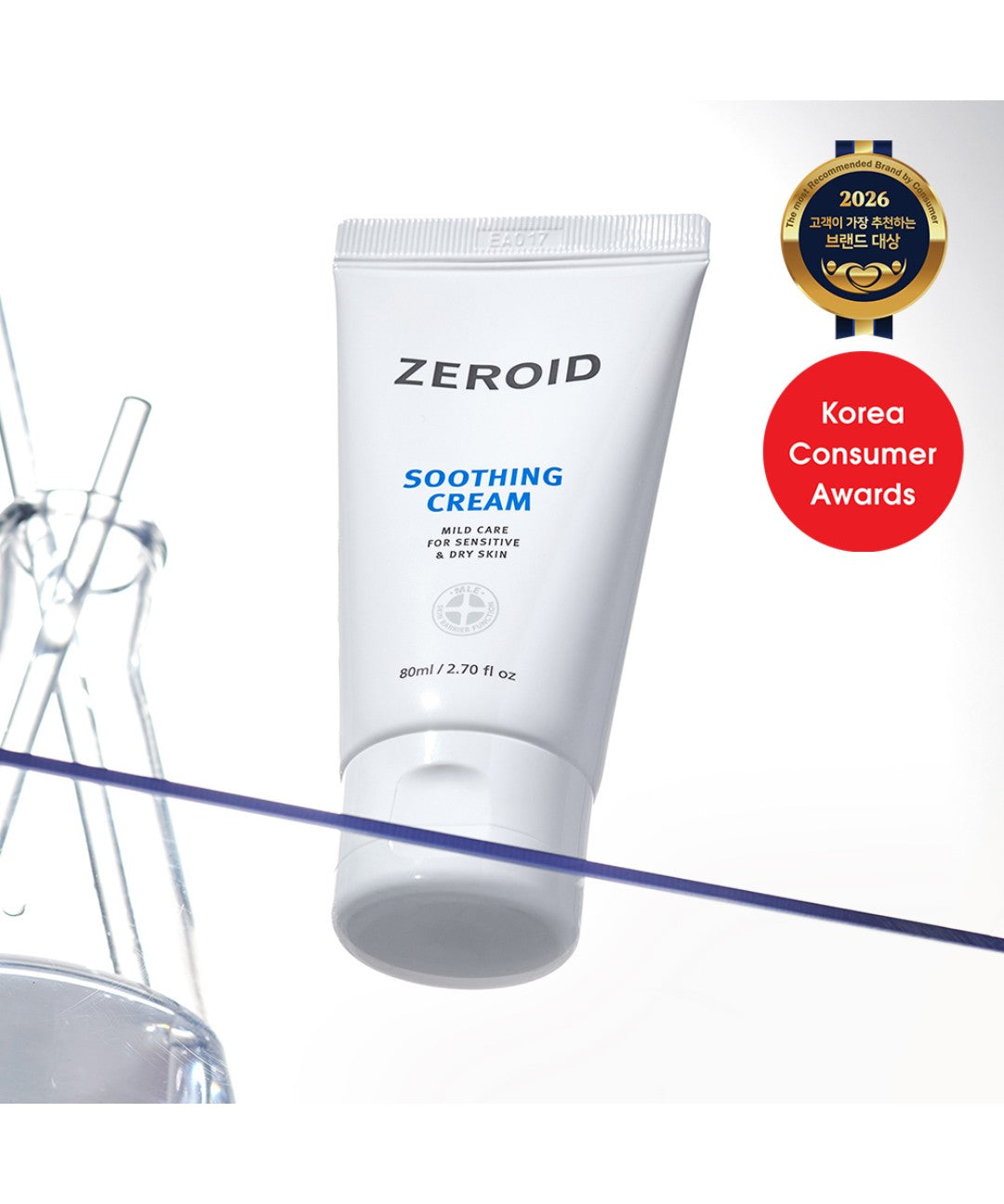 piyonna Zeroid Soothing Cream 80ml Soins visage Crème