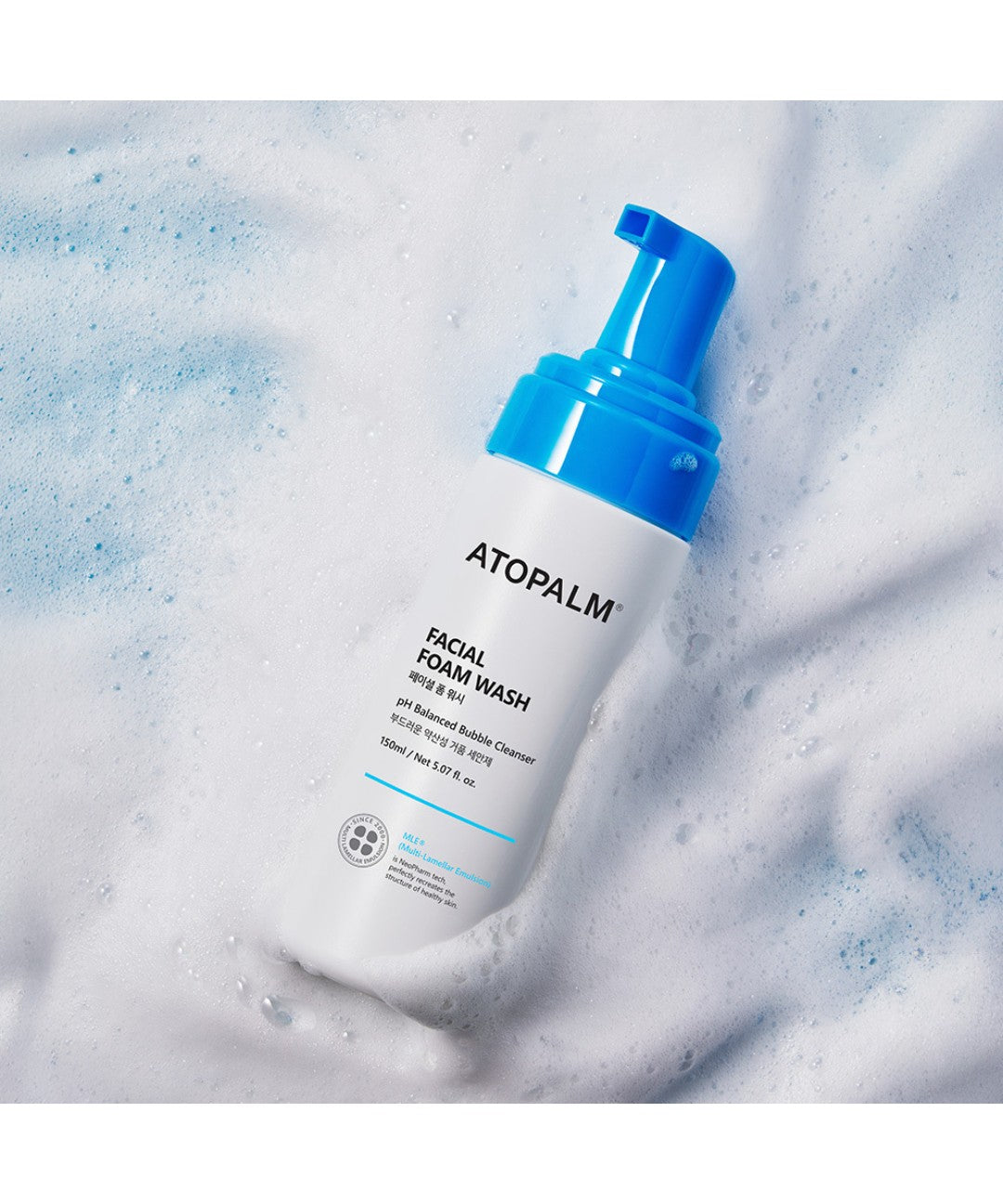 piyonna Atopalm Facial Foam Wash 150ml Cheveux & Soins corps Soin du corps Gel douche