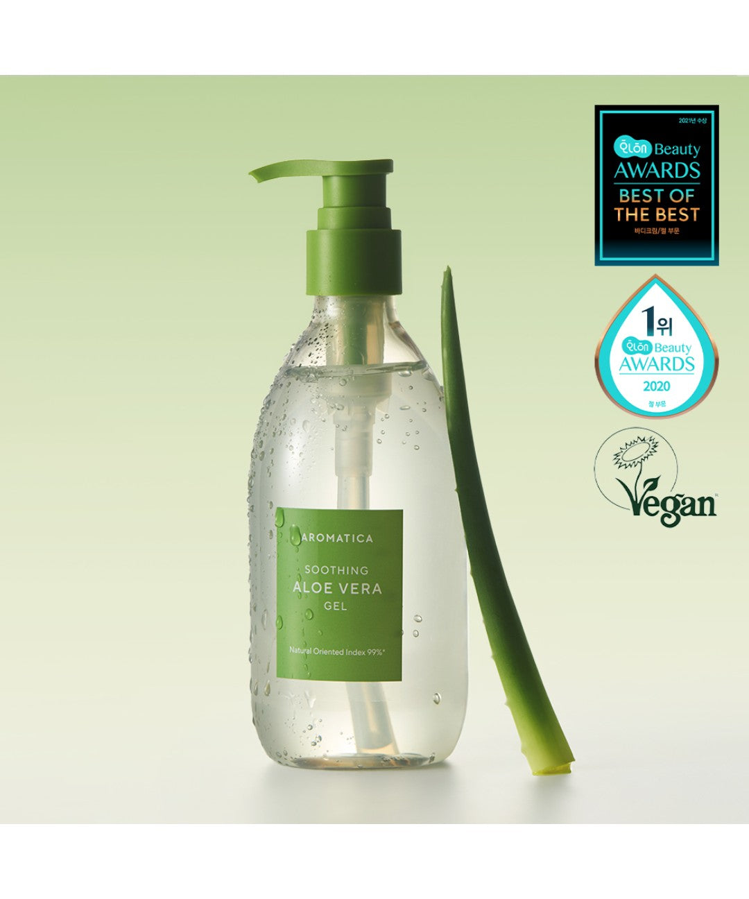 piyonna Aromatica Soothing Aloe Vera Gel 500ml Soins visage Crème