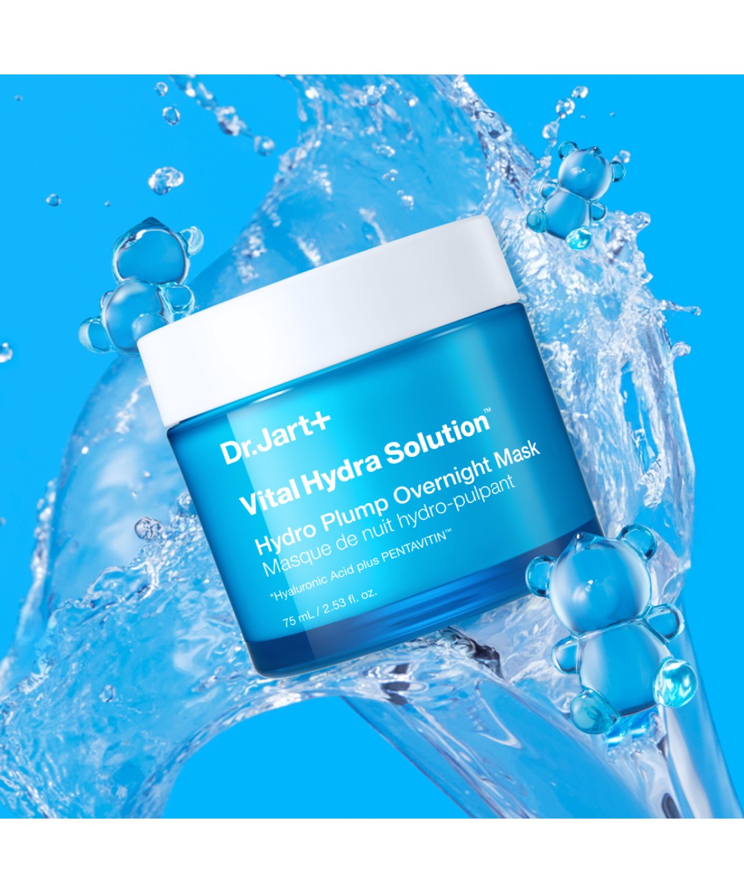 piyonna Dr.Jart+ Vital Hydra Solution Hydro Plump Overnight Mask 75ml Face Mask Sheet Mask