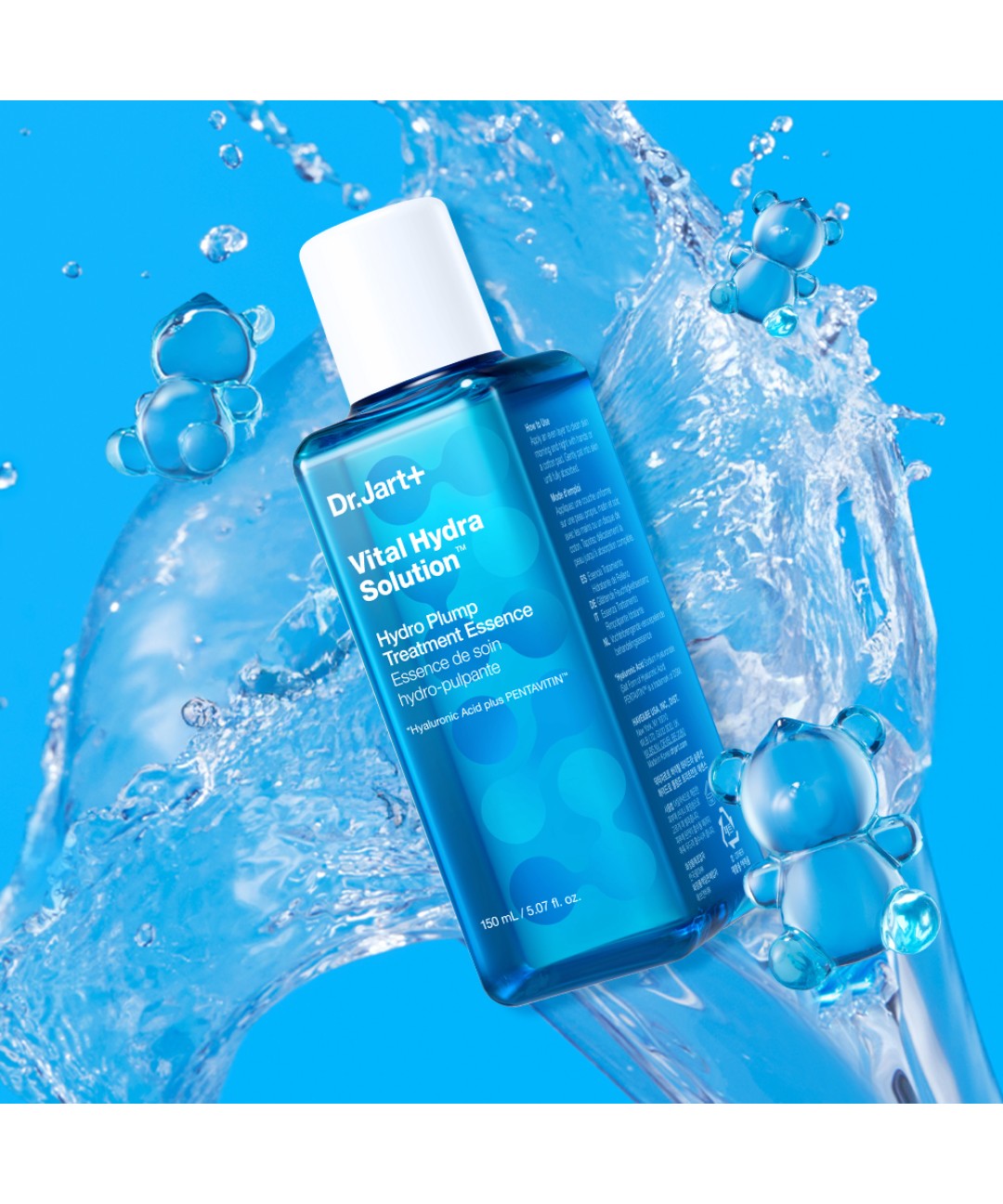 piyonna Dr.Jart+ Vital Hydra Solution Hydro Plump Treatment Essence 150ml Cheveux & Soins corps Soin cheveux Après-shampooing
