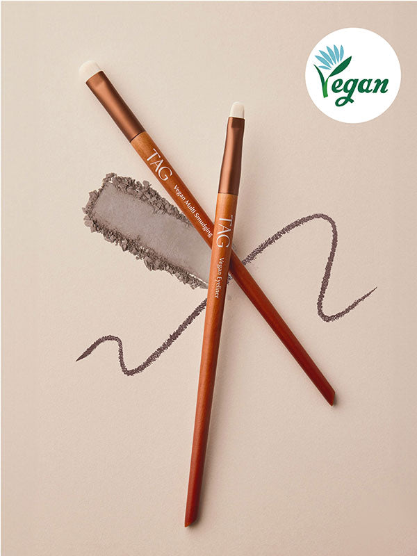 piyonna TAG Vegan Define Brush Duo Maquillage Access. beauté Pinceau