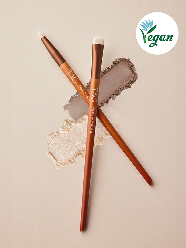 piyonna TAG Vegan Blending Brush Duo Makeup Beauty Tools Makeup Brush