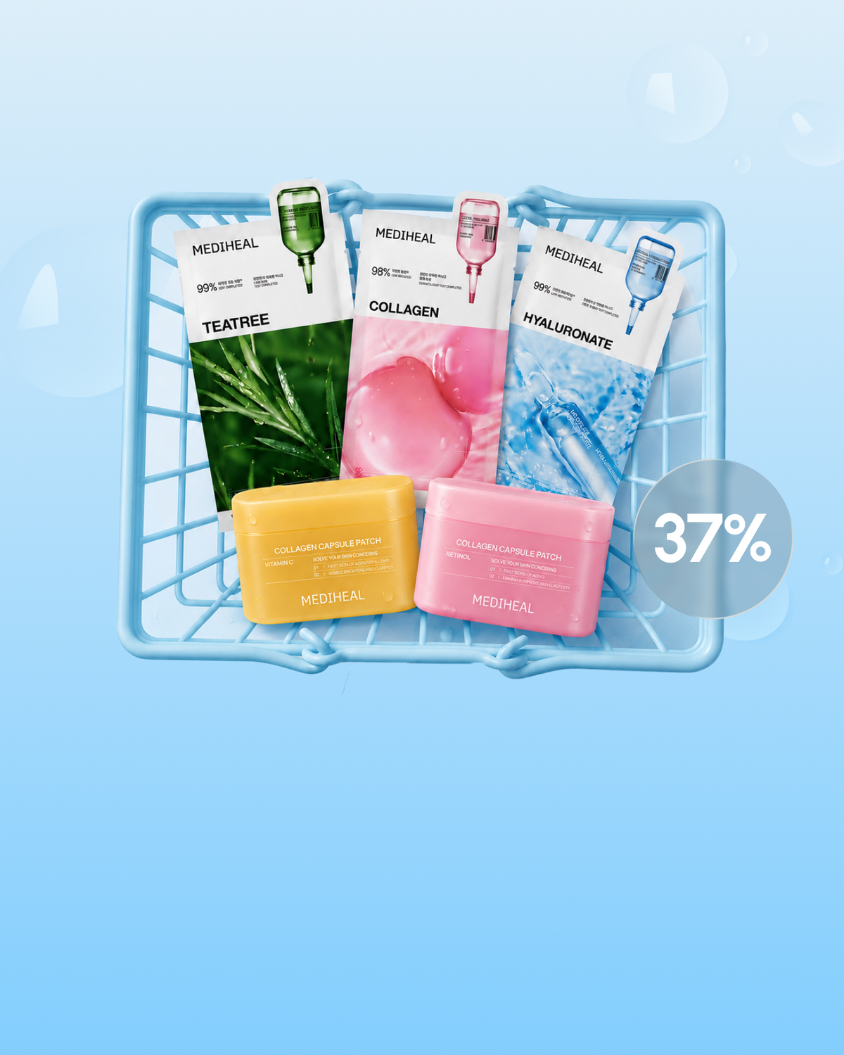 Pads AM, masks PM